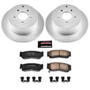 Power Stop 07-09 Hyundai Santa Fe Front & Rear Z17 Evolution Geomet Coated Brake Kit