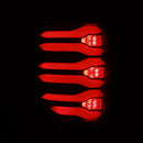 AlphaRex 09-14 Ford F150 LUXX LED Taillights - Black/Red Housing
