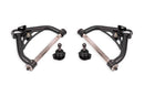 BMR 70-81 Chevrolet Camaro Non-Adj. Upper A-Arms w/ 0.5in Tall Ball Joint (Delrin) -Black Hammertone
