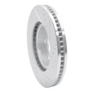 R1 06-15 Lexus GS300 Front Drilled & Slotted Silver Brake Rotor Set