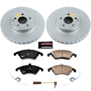 Power Stop 14-16 Mercedes-Benz E250 Front & Rear Z23 Evolution Sport Coated Brake Kit