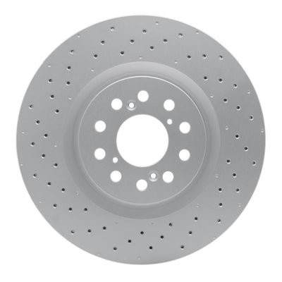 DFC 17-25 Honda Civic Hatchback Front Drilled GeoSPEC Coated Rotor