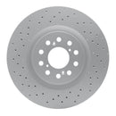 DFC 17-25 Honda Civic Hatchback Front Drilled GeoSPEC Coated Rotor