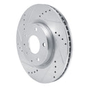 R1 19-25 Mazda 3 Sport Front & Rear Drilled & Slotted Silver Brake Rotor Set