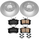 Power Stop 01-05 Audi Allroad Quattro Front & Rear Z23 Evolution Sport Coated Brake Kit