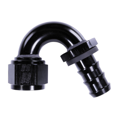 Russell 12AN Twist-Lok 150 Degree Hose End - Black