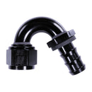 Russell 12AN Twist-Lok 150 Degree Hose End - Black
