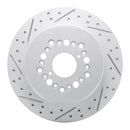 R1 92-00 Lexus Sc400 Rear Left Drilled & Slotted Geo-Carbon Rotor