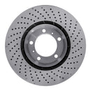 DFC 99-23 Porsche 718 Cayman Left Front Drilled Brake Rotor