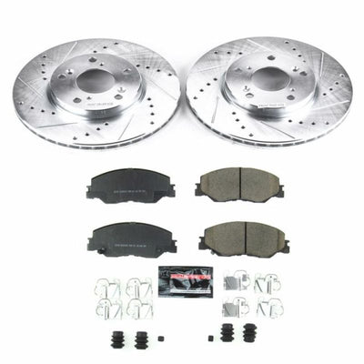 Power Stop 22-23 Honda Civic Front Z23 Evolution Kit w/Calipers
