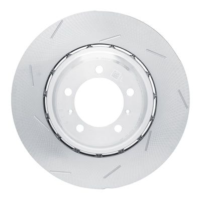 DFC 17-21 Porsche Panamera Left Rear Slotted Hi-Carbon Alloy Geomet Coated Rotor