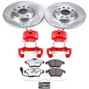 Power Stop 05-10 Volkswagen Jetta Front & Rear Z26 Street Warrior Brake Kit w/Calipers
