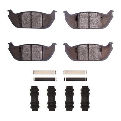 DFC 03-05 Lincoln Aviator Rear 4000 HybriDynamic Brake Pads and Hardware Kit