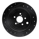 R1 13-20 ScIon FR-S Front & Rear Drill/Slot Black Rotors w/Optimum Pads