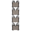 DFC 07-17 Lexus LS460 Rear 5000 Advanced Low Metallic Brake Pads and Hardware Kit