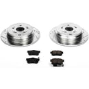 Power Stop 07-09 Acura RDX Front & Rear Z23 Evolution Sport Brake Kit