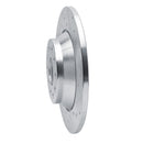 R1 16-25 Audi Q3 Rear Drilled & Slotted Silver Brake Rotor Set