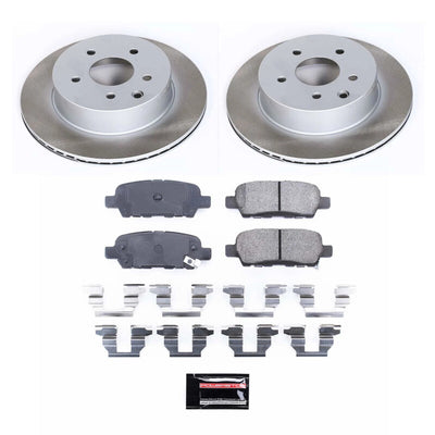 Power Stop 03-05 Infiniti G35 Front and Rear Semi-Coated Rotor Kit