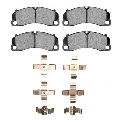 DFC 13-24 Porsche 911 Front 5000 Advanced Low Metallic Brake Pads and Hardware Kit