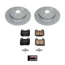 Power Stop 2021 Subaru WRX Front and Rear Z17 Coated Brake Kit