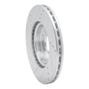 R1 09-19 Dodge Vision (Mexico) Front Right Drilled & Slotted Silver Brake Rotor