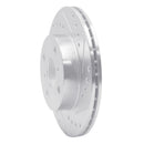 R1 85-86 Toyota MR2 Front & Rear Drilled & Slotted Silver Brake Rotor Set