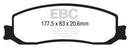 EBC S14 Brake Pad and Rotor Kit