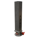 Gen-Y Viking 4in Square Tube Gooseneck Static Hitch w/SnapLatch 2-5/16in Coupler 8.5K TW 30K