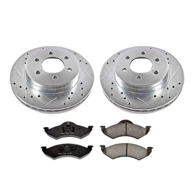 Power Stop 00-02 Dodge Dakota Front Z23 Evolution Sport Brake Kit w/Calipers