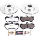 Power Stop 04-06 Porsche Cayenne Front & Rear Z26 Street Warrior Brake Kit