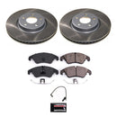 Power Stop 12-13 Audi A6 Front and Rear Semi-Coated Rotor Kit