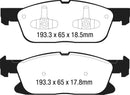 EBC S5 Brake Pad and Rotor Kit