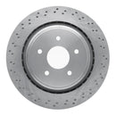 DFC 06-13 Cadillac XLR Rear Drilled Brake Rotor