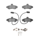 DFC 01-04 Mercury Cougar Rear 5000 Advanced Semi Metallic Brake Pads and Hardware Kit