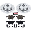 Power Stop 15-18 Audi A3 Front & Rear Z23 Evolution Sport Brake Kit