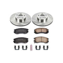 Power Stop 1996 Subaru Legacy Front & Rear Autospecialty Brake Kit
