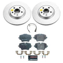 Power Stop 17-20 Mini Cooper Countryman Front & Rear Euro-Stop Brake Kit