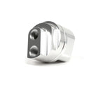 BLOX Racing Remote Oil Filter Relocation Kit - Polished
