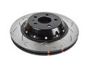DBA 17-23 Tesla Model 3 (w/355mm Front Rotor) Front 5000 Series 2-Piece Slotted Rotor w/Black Hat