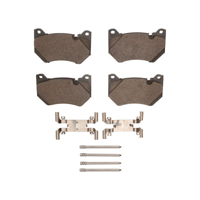 DFC 18-24 Audi Q5 (Mexico) Front 5000 Advanced Low Metallic Brake Pads and Hardware Kit