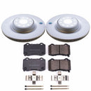 Power Stop 12-16 Tesla Model S Front & Rear Z17 Evolution Geomet Coated Brake Kit