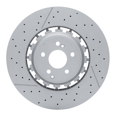 DFC 13-25 Mercedes-Benz GLC63 AMG S Front Drilled and Slotted Hi-Carbon Alloy Geomet Coated Rotor