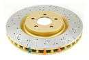 DBA 05-10 Mustang GT V8 Shelby Edition Front Drilled & Slotted 4000 Series Rotor