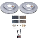 Power Stop 23-24 Chevrolet Colorado Front and Rear Z17 Coated Brake Kit