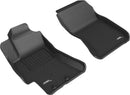 3D MAXpider 08-11 Subaru Impreza / WRX / 08-14 WRX Kagu 1st & 2nd Row Floormats - Black