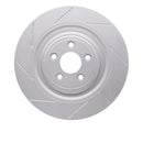 DFC 08-09 Jaguar XKR Right Rear GeoSPEC Coated Rotor - Slotted