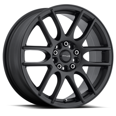 Raceline 141B Mystique 16x7in / 5x110/5x115 BP / 40mm Offset / 72.62mm Bore - Satin Black Wheel