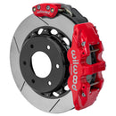 Wilwood kit rear EPB AERO4 C10/K10 1963-87/K5 blazer 1969-91 6 lug 2.46 14.00 GT red