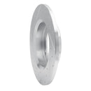 R1 79-80 Toyota Pickup Front Right Drilled & Slotted Silver Brake Rotor