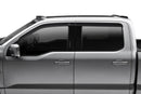 Husky Liners 15-24 Ford F-150 (Incl. Raptor/Lightning) Ventvisor Low Profile (4pc) - Smoke